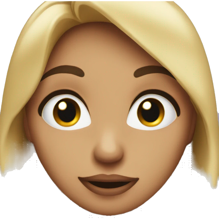 Flirty kissy face emoji