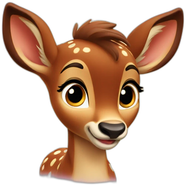 Bambi from disney emoji