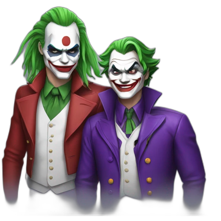 Harley and Joker emoji