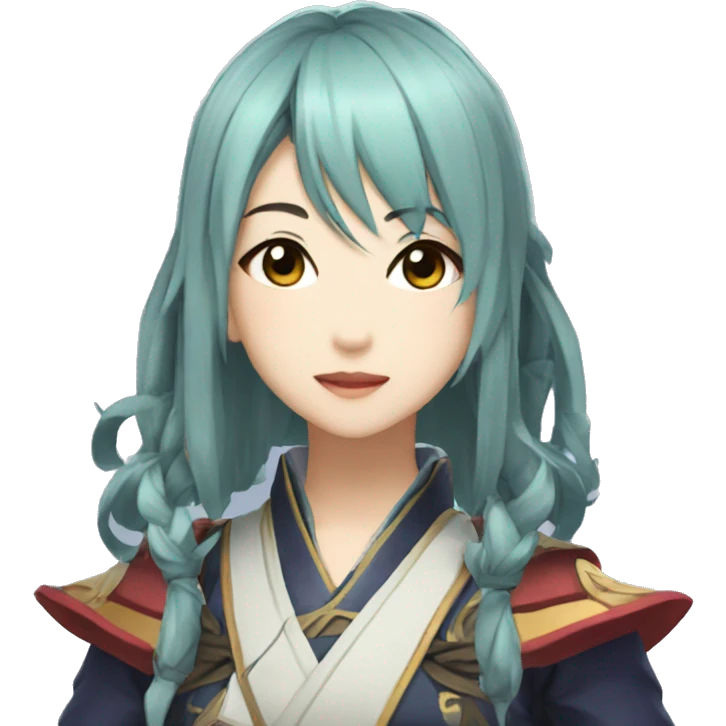 Keqing from genshin impact emoji