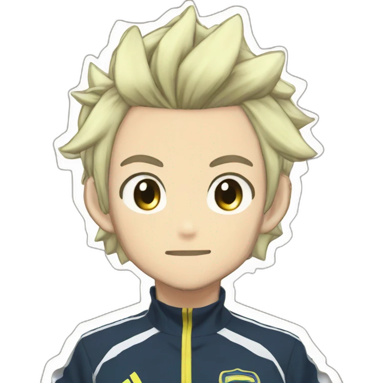 Mark Evans inazuma eleven emoji