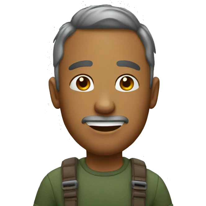Funny man emoji