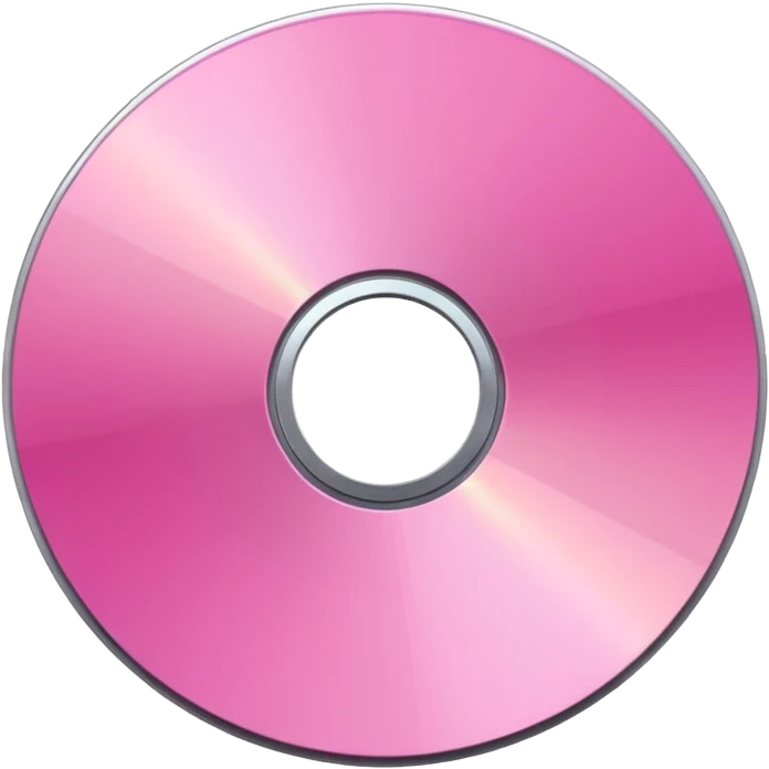 Pink CD emoji