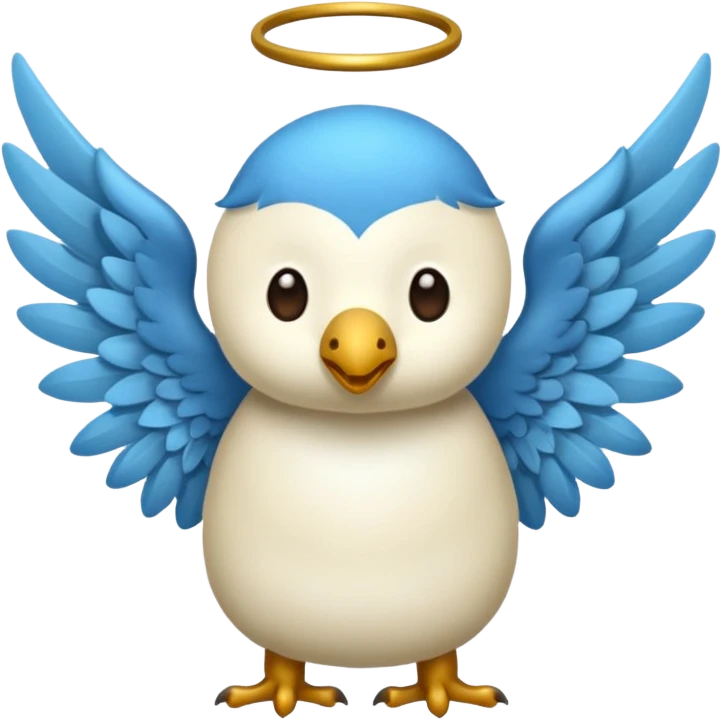 un animal ange de mongolie emoji