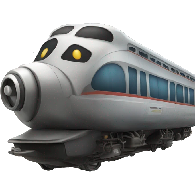 flying train emoji