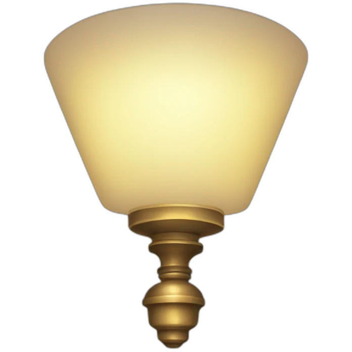 shining lamp emoji