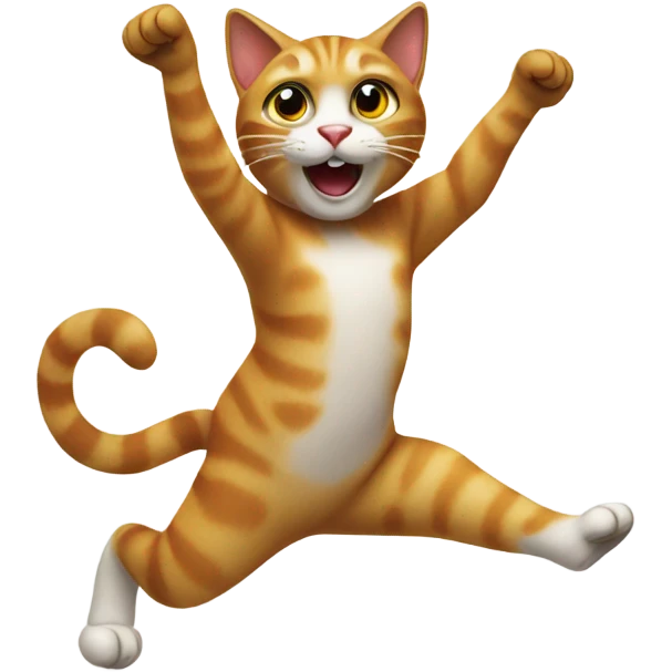 Cat dancing emoji