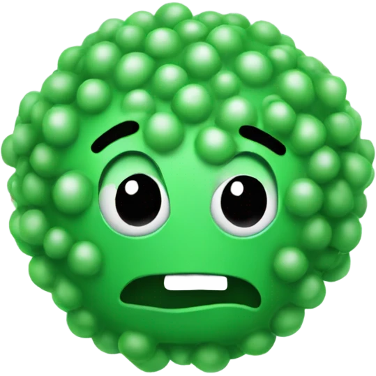 One single germ emoji
