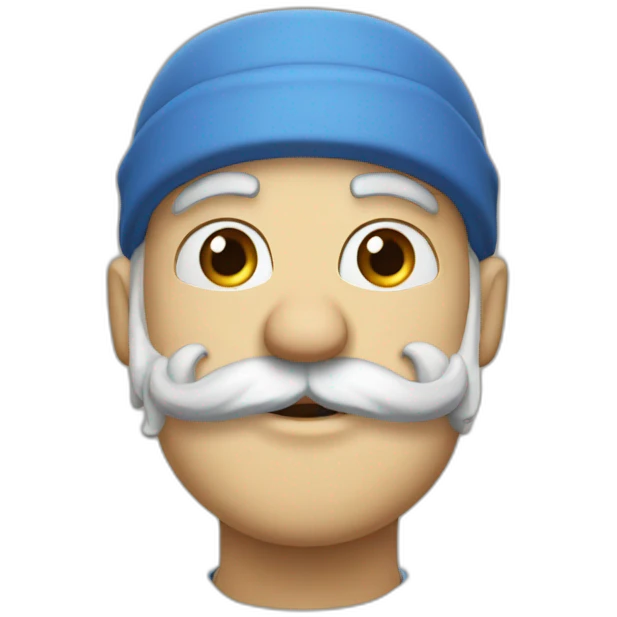 Schtroumpf emoji