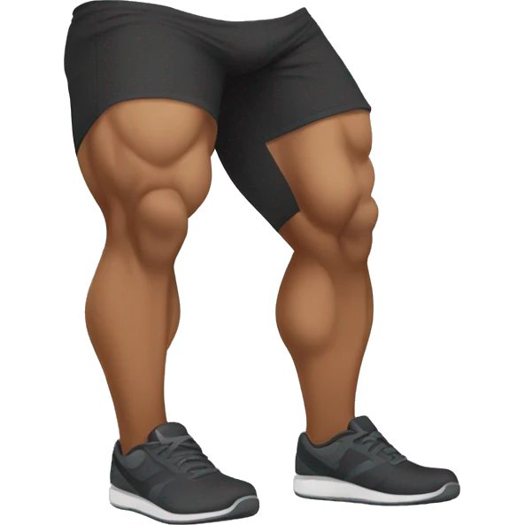 Leg day gym emoji