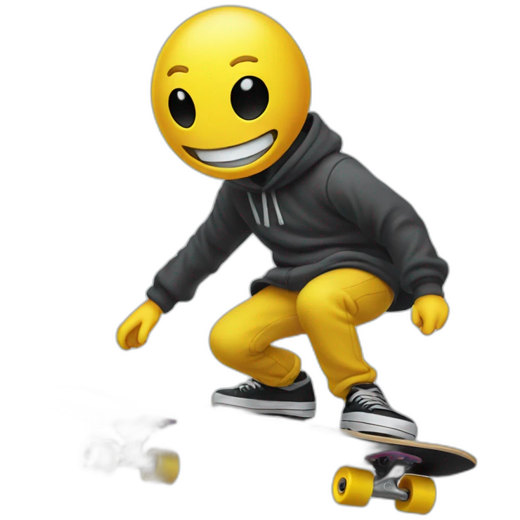 Koro sensei skateboarding emoji