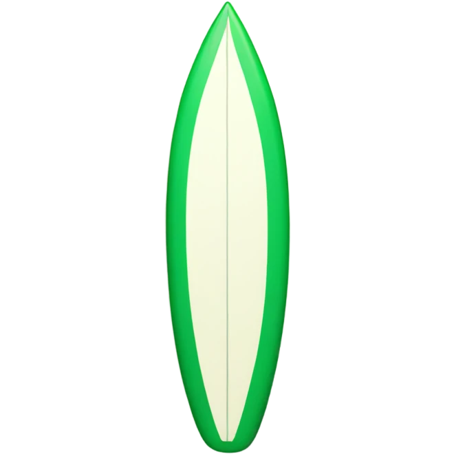 Green Surfboard emoji