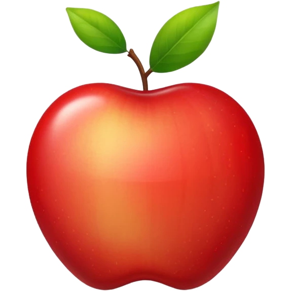 Televisor con una manzana  emoji