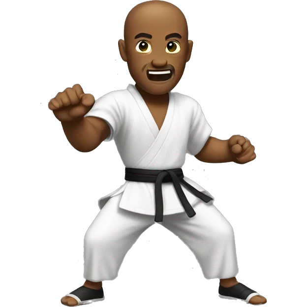 Kung fu emoji