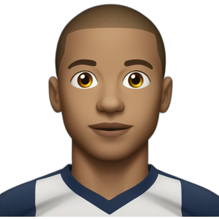 Kilian Mbappe emoji