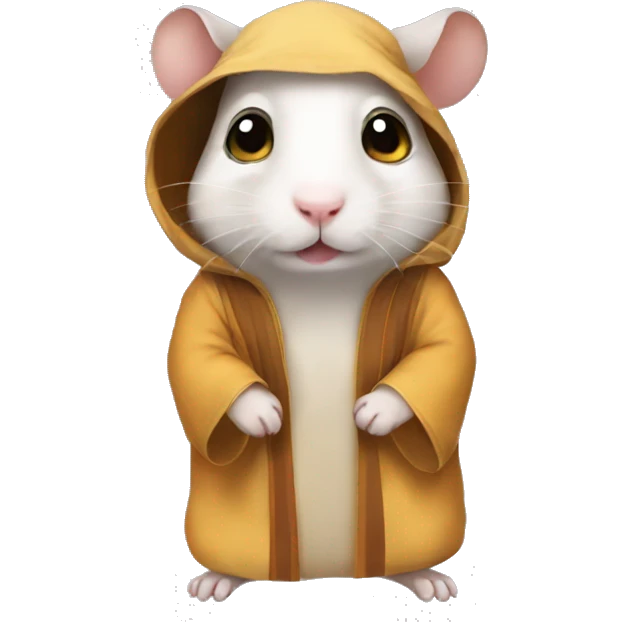 Arab thobe costume male hamster emoji