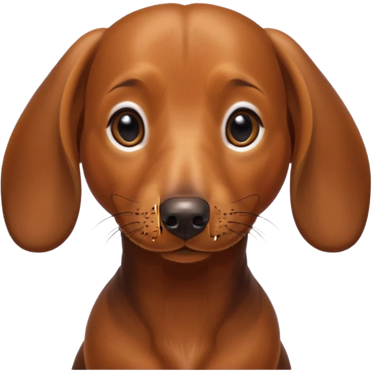 Perro salchicha emoji