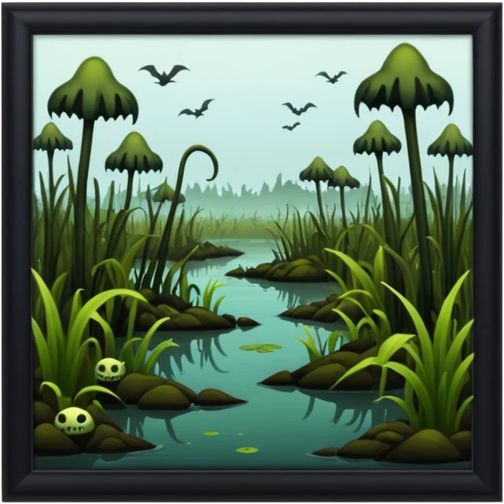 horror swamp emoji