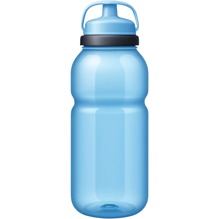 a light blue waterbottle emoji