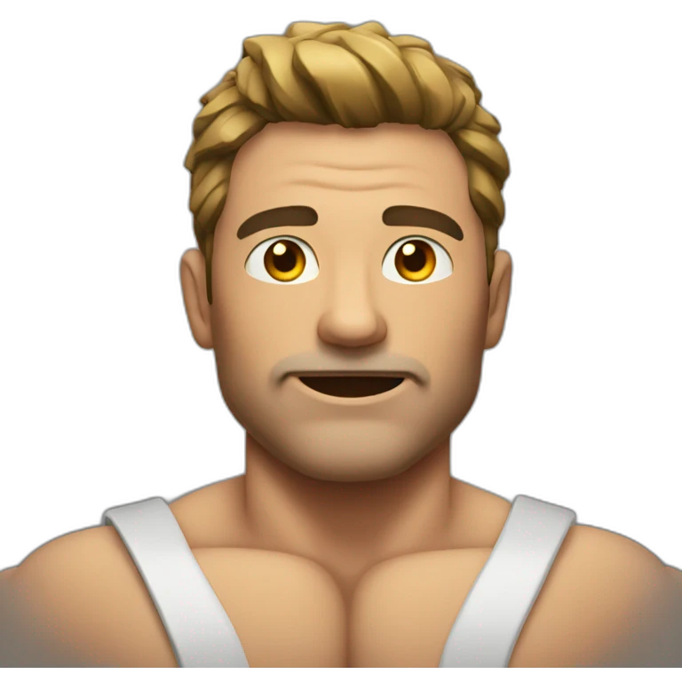 Homme musclé emoji