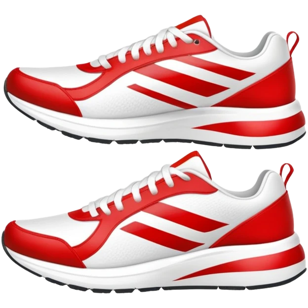 red and white Sonic the Hedgehog shoes emoji