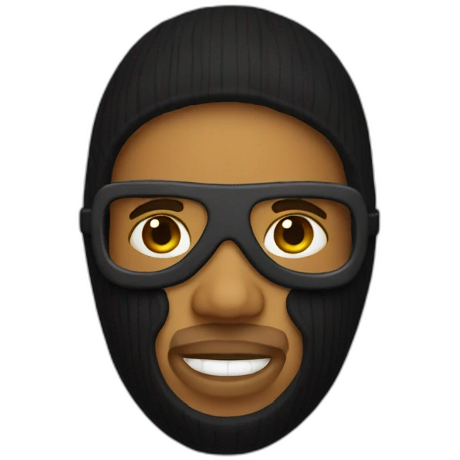 ski mask emoji