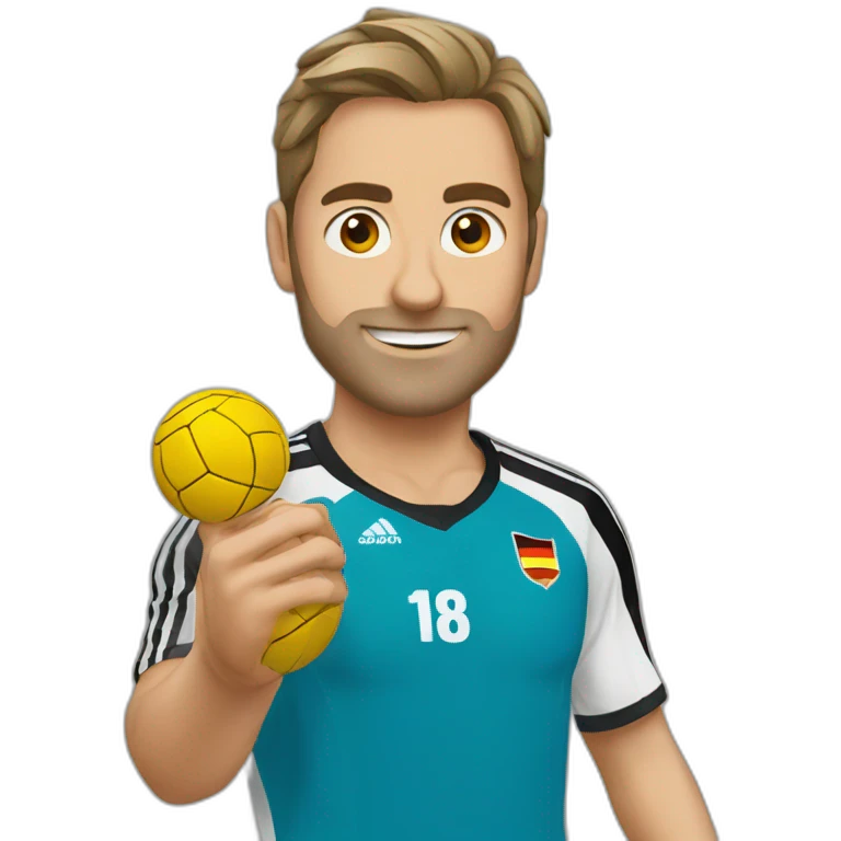 Germany handball emoji