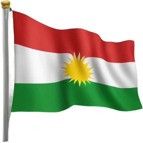 Kurdistan flag emoji emoji