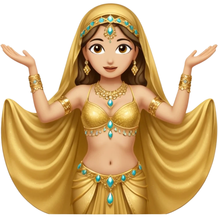 Dançarina do ventre emoji