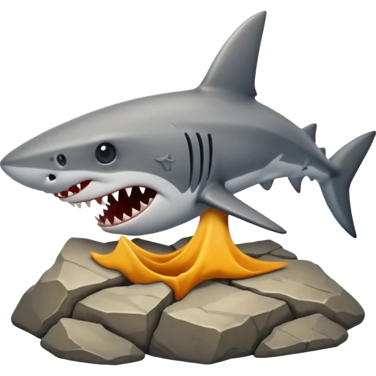 Shark Tooth Fossilized Imprints emoji