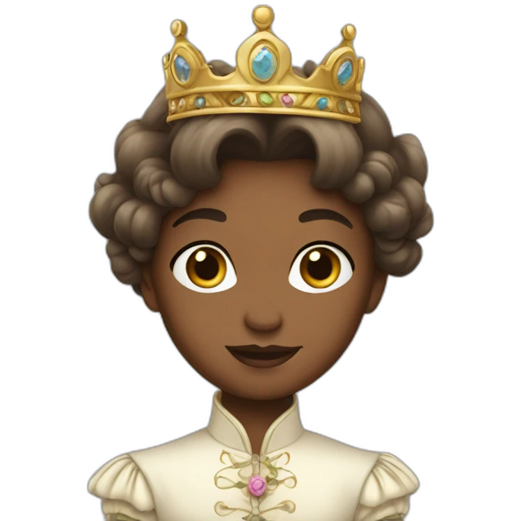Garçon princesse emoji