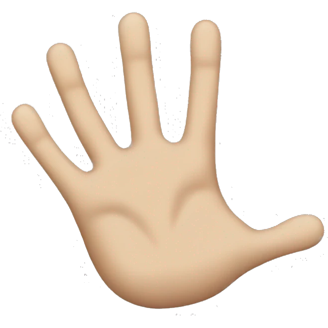 hand back emoji