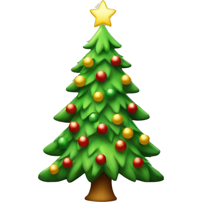 Christmas tree twinkling  emoji