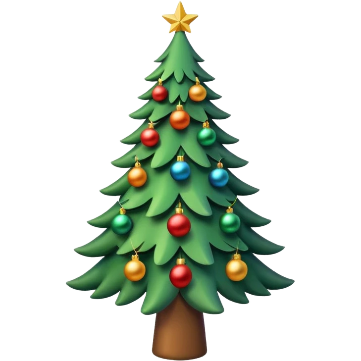 tall christmas tree emoji