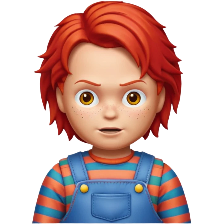 Un emojin de chuky emoji