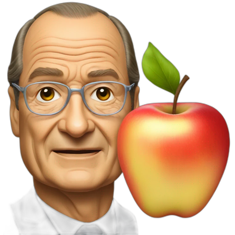 jacques chirac pomme emoji