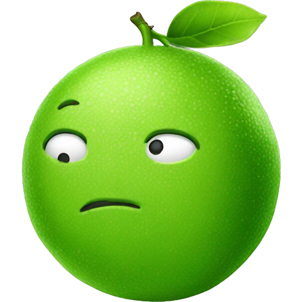 lime emoji