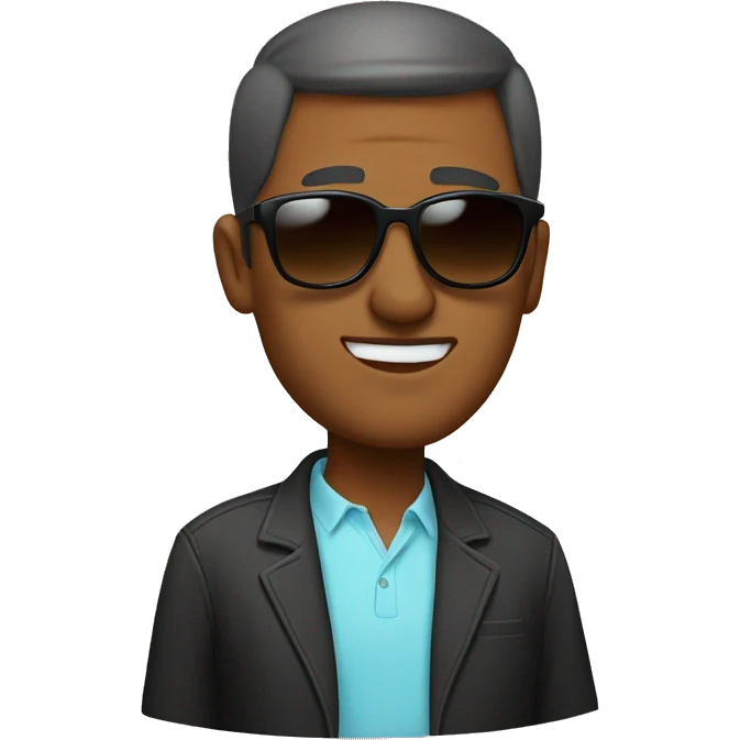 pregnant uncle wih sunglasses emoji