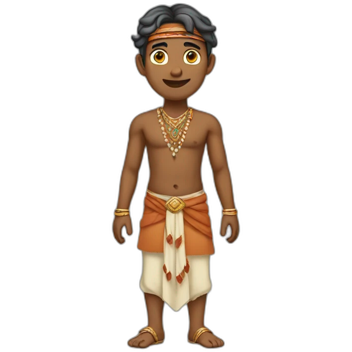 indian pariah full body emoji