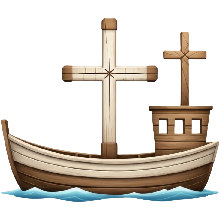 a boat with a cross through it emoji