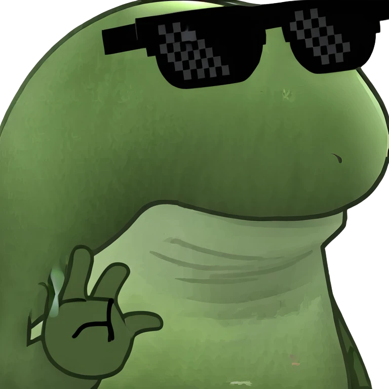 A poop with sunglasses pooping on a toilet  emoji