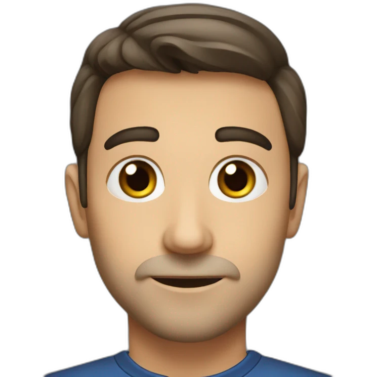 face of Pablo Alonso de Diego emoji