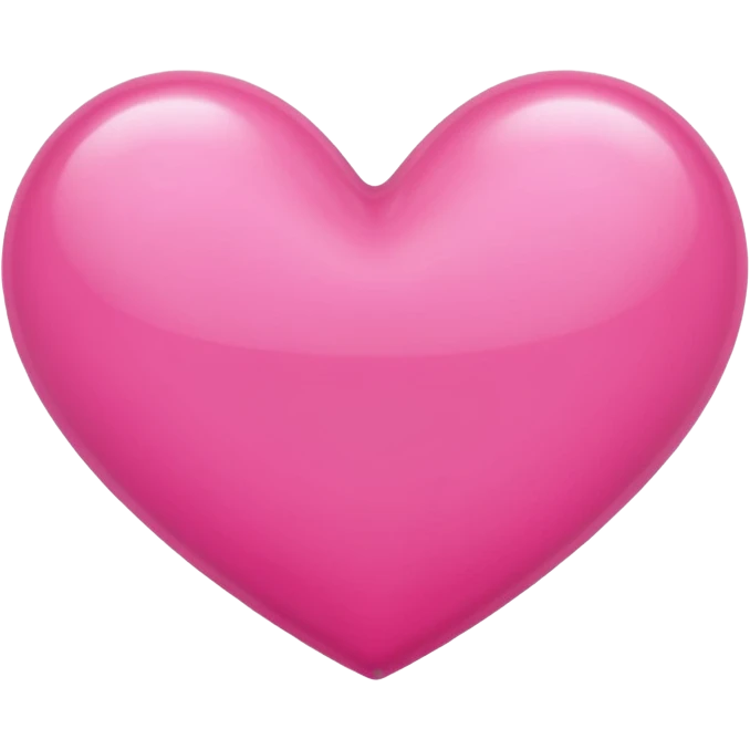 Pink heart emoji