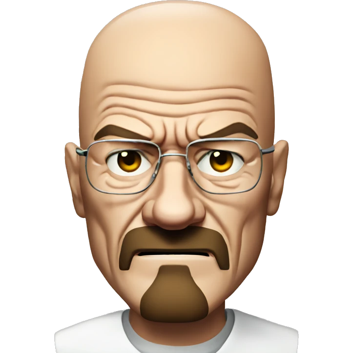 Walter white angry emoji