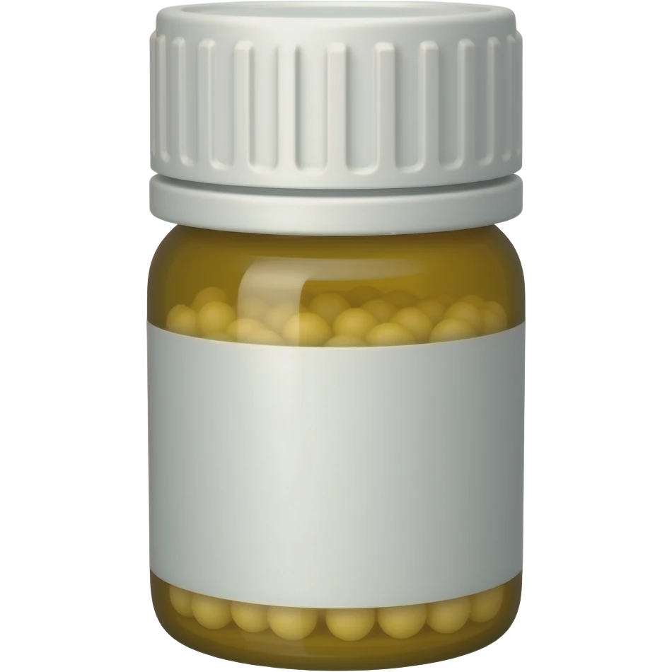 Hazme un frasco de medicina emoji