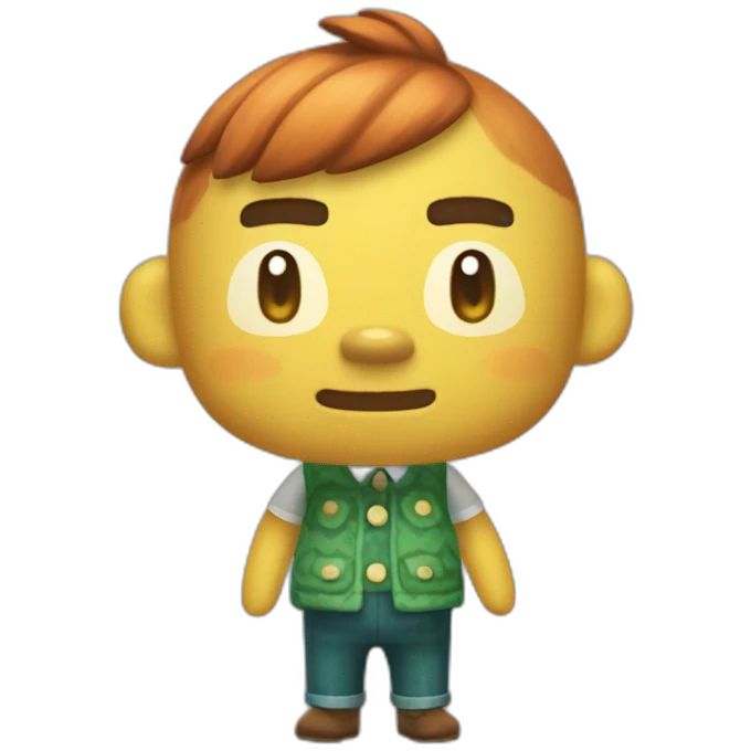 Bouloche dans animal crossing emoji