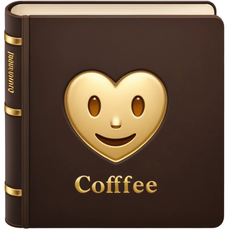 coffee book emoji