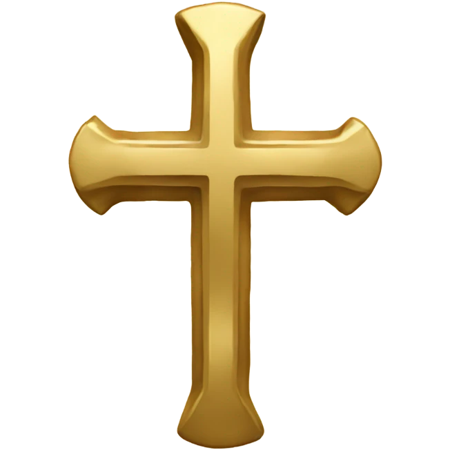 Gold Cross emoji