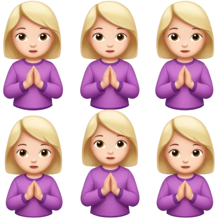 Baby Girl, Different Poses, different outfit emoji