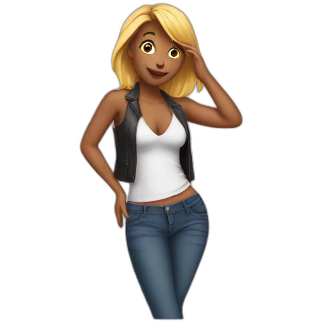 strip-tease emoji